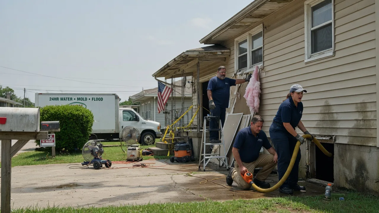 Water Damage Repair in Wolfforth, TX near me